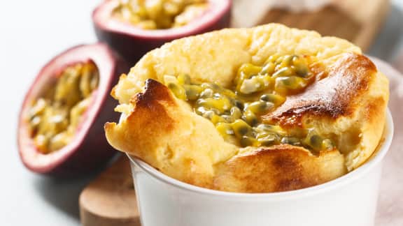 Recette De Souffle Aux Fruits De La Passion Zeste