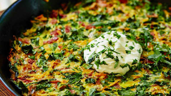 Recette De Frittata A La Patate Douce Zeste