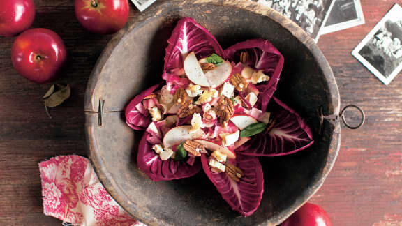 Recette De Salade D Endives Au Fromage De Chevre Foodlavie