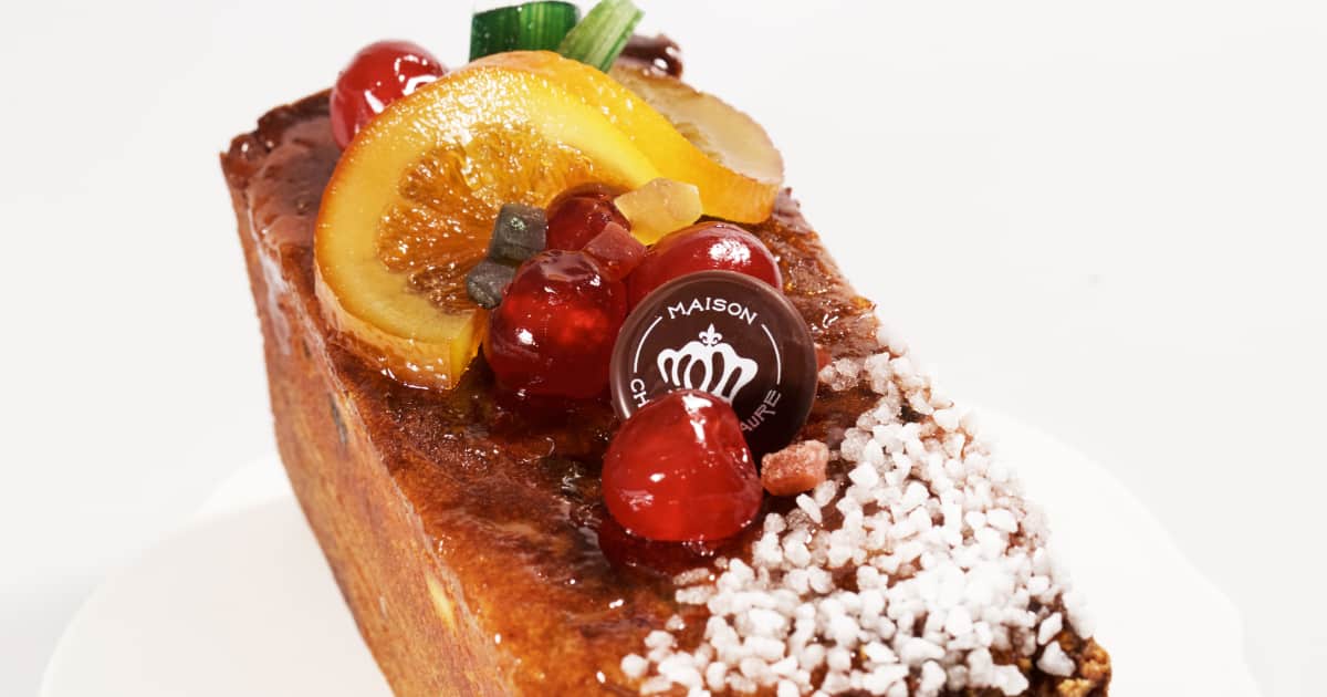 Gateau Aux Fruits Confits Zeste