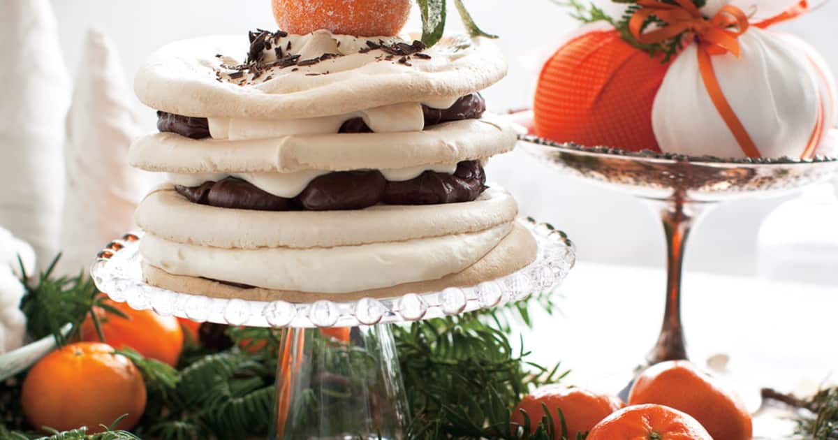 Gateau A La Meringue Amarula Et Chocolat Noir Zeste