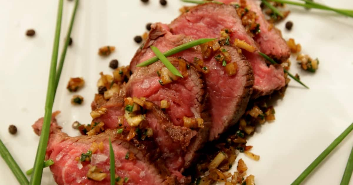 Receta de Tataki de carne |  Ánimo