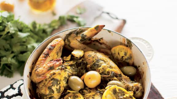 Poulet Roti A La Marocaine Foodlavie