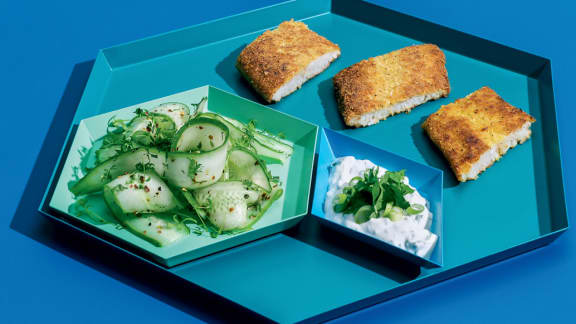 Pangasius croustillant à la noix de coco | Zeste