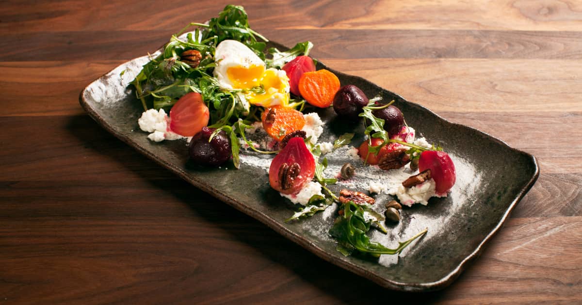 Salade De Betteraves Et Chevre Recette De Salade De Betteraves Au Chevre Frais Zeste