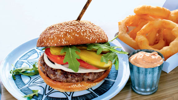 Cheeseburgers à Lenvers