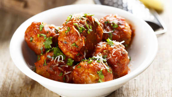 Boulettes De Veau Au Parmesan