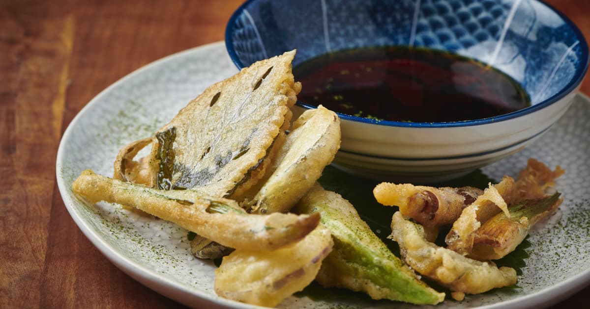 Tempura japonais de légumes Zeste