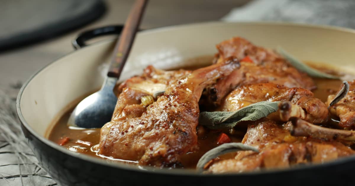 Lapin façon chasseur Zeste