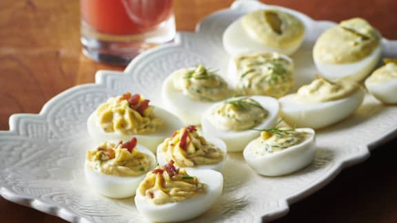 œufs Mimosa Trois Facons Zeste