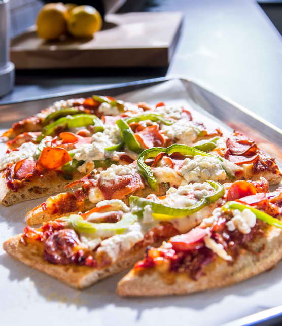 Recettes De Pizza Pate A Pizza Maison Facile Pratique Zeste