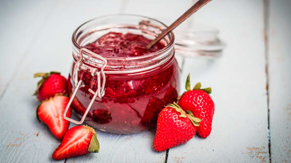 Recette De Confiture Aux Fraises Sans Cuisson Zeste