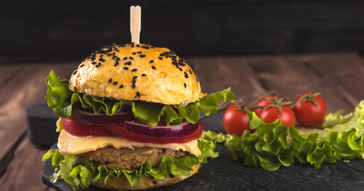Recette De Burger Vegetarien Aux Haricots Rouges Zeste