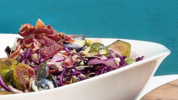 Recette De Salade De Chou Au Bacon Foodlavie