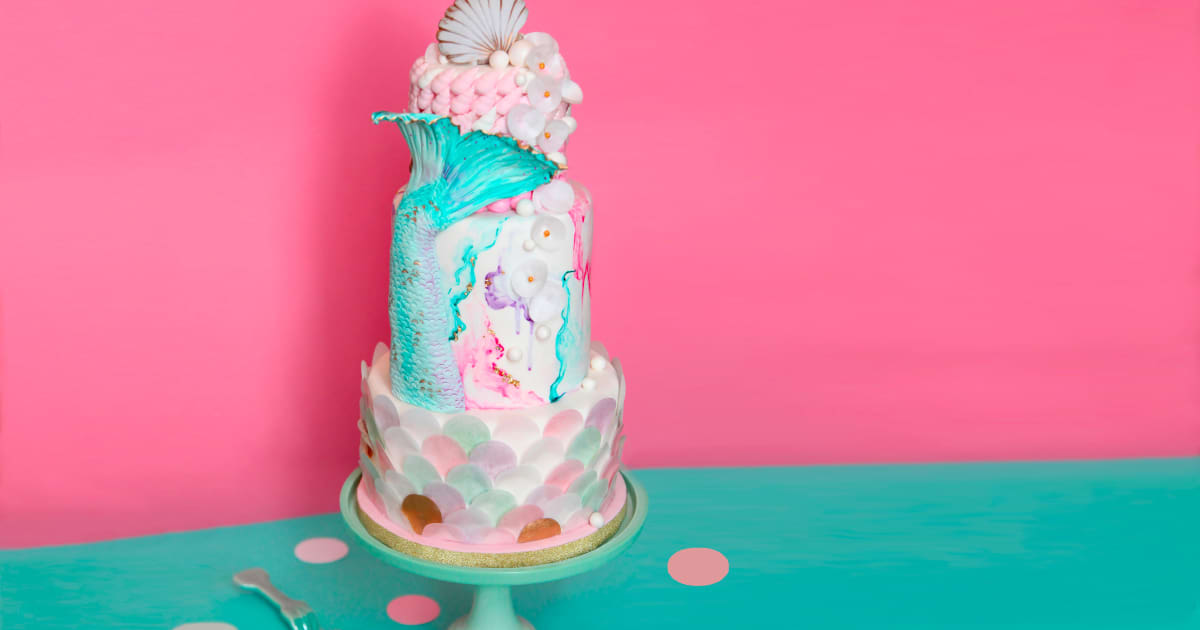 Un Gateau Sirene Pour Un Anniversaire Reussi Zeste