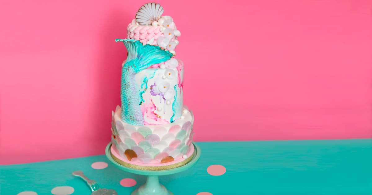 Un Gateau Sirene Pour Un Anniversaire Reussi Zeste