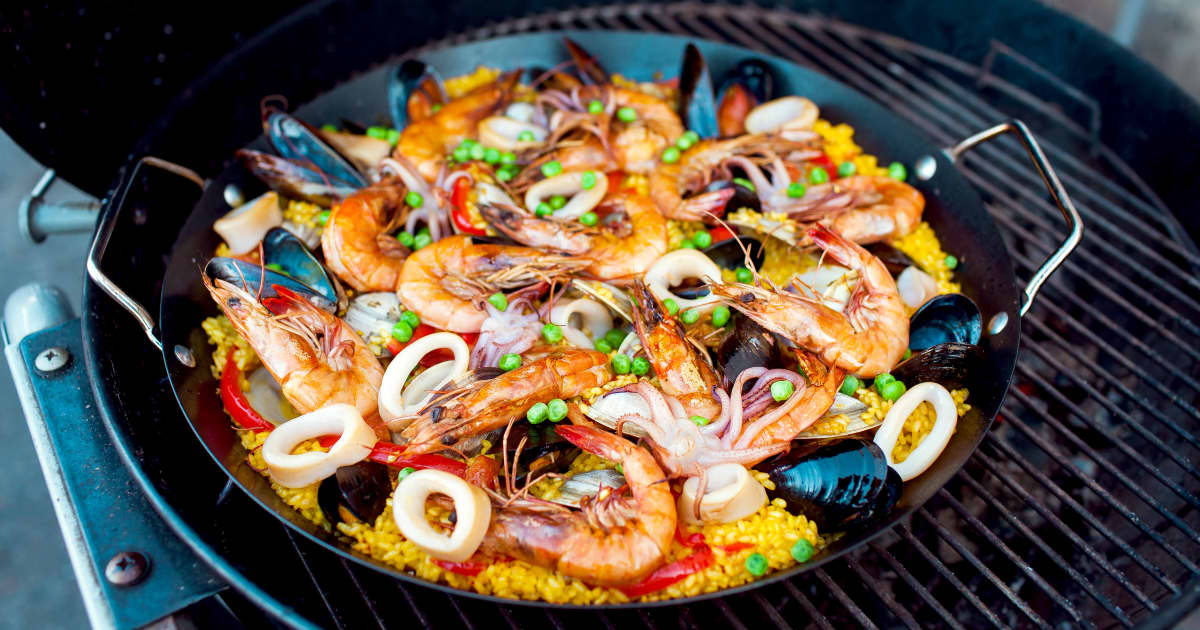 Recette De Paella Grillee Aux Fruits De Mer Foodlavie