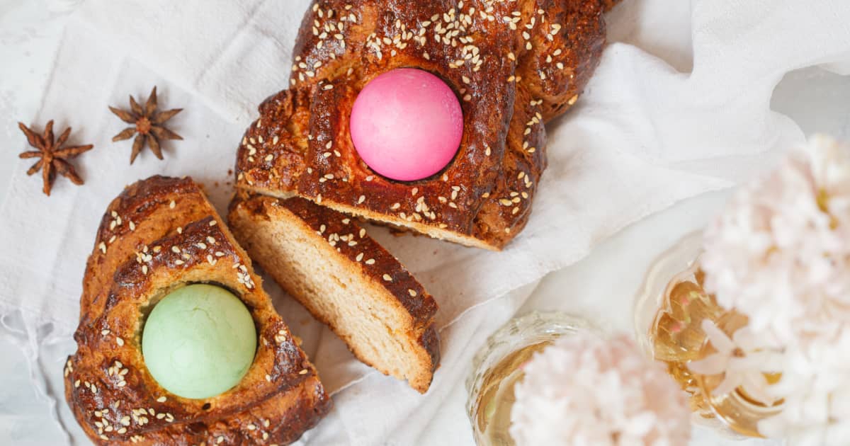 Gateau Sec De Paques Tsoureki Zeste
