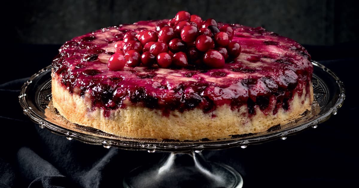 Recette De Gateau Renverse Aux Canneberges Zeste