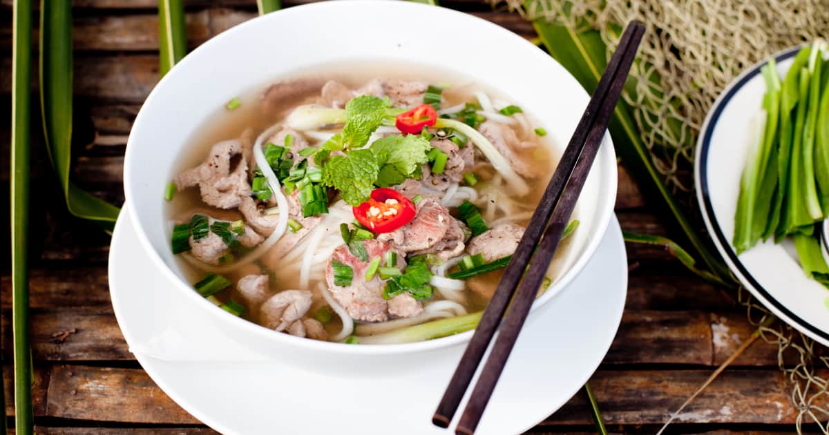 Recette de soupe tonkinoise (pho) Zeste