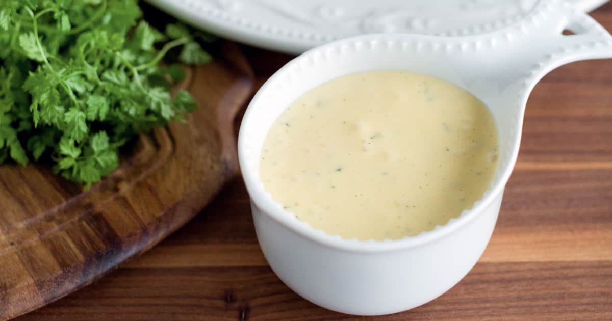 Recette de sauce béarnaise Zeste