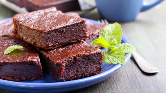 Recette De Brownies A La Betterave Et Au Chocolat Zeste