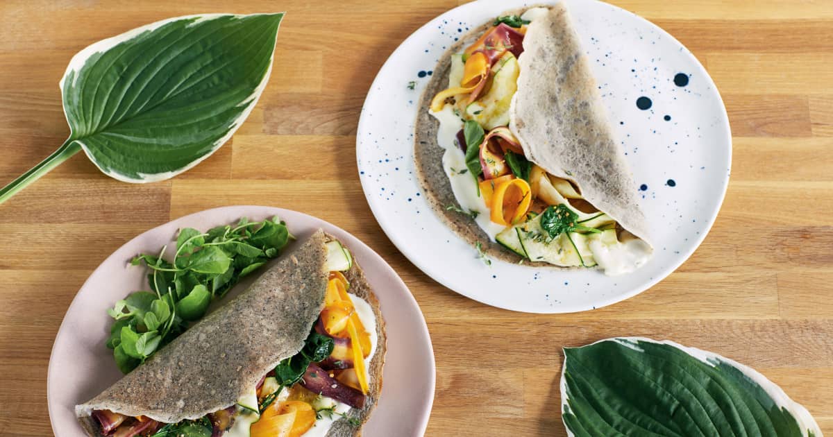 Recette De Crepes Aux Legumes Et Gruyere Zeste