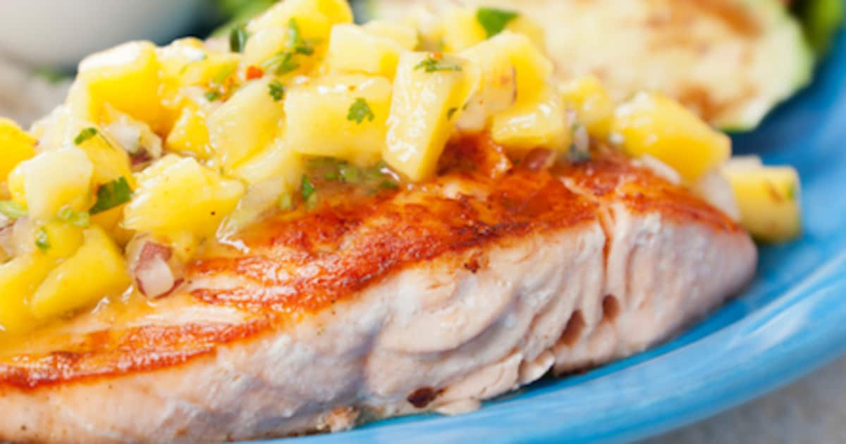 Saumon à la mangue Zeste