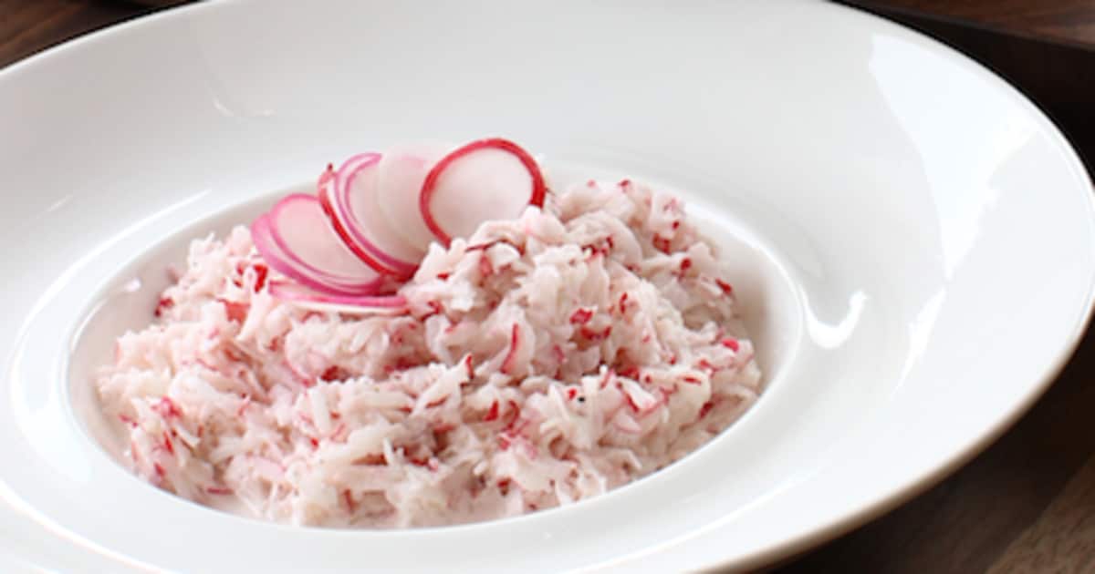 Salade de radis blanc Icicle Zeste