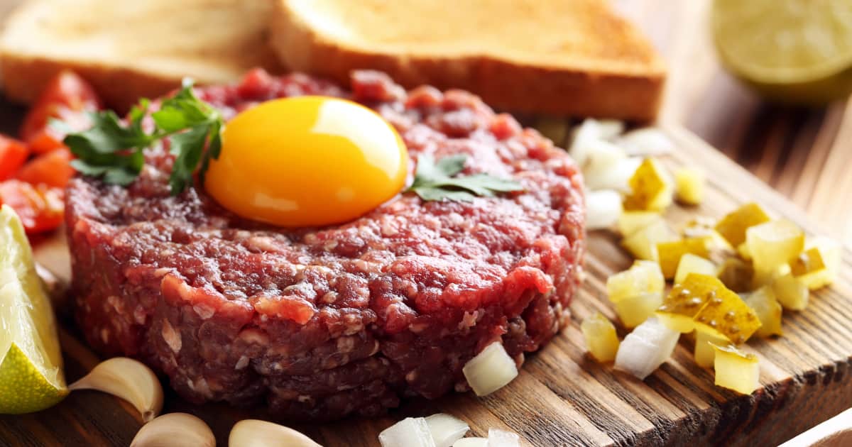 Recette De Tartare De B uf Express Foodlavie