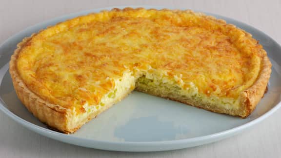 Recette de quiche aux poireaux et gruyère | Foodlavie