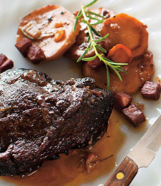 Joues De Boeuf Au Panais Et Au Vin Rouge Foodlavie