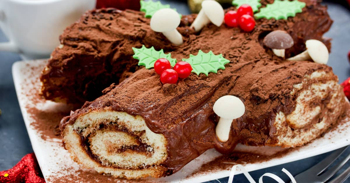 Recette De Buche De Noel Traditionnelle Zeste