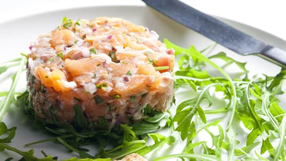 Tartare De Saumon érable Et Gingembre