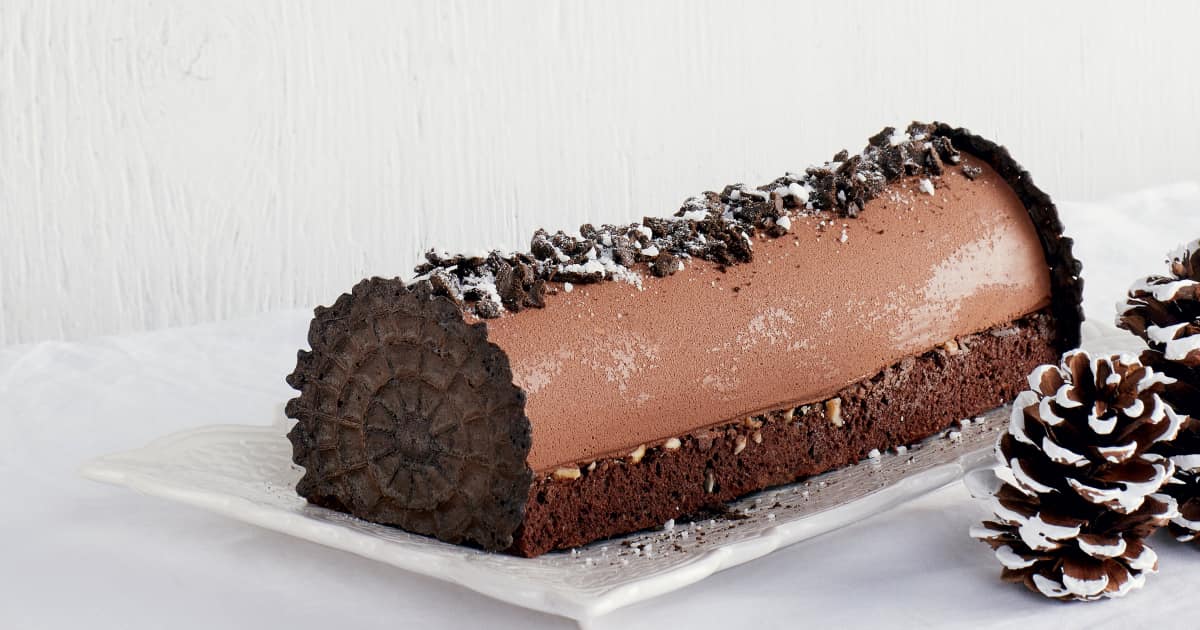 Recette Meilleur Buche De Noel Recette De Buche De Noel A La Mousse Au Chocolat Zeste
