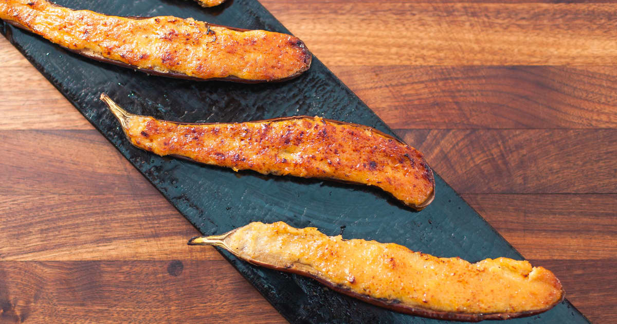 Recette d'aubergines à la japonaise Zeste