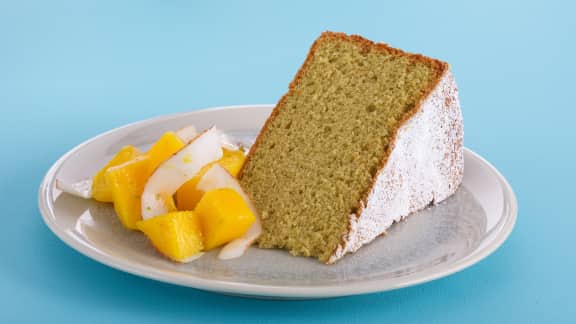 Recette De Genoise Reinventee Au The Vert Zeste
