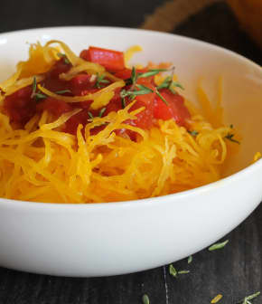 Recette De Courge Spaghetti Fumee Zeste