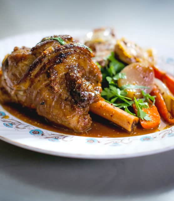 Recette De Jarret D Agneau Braise Zeste