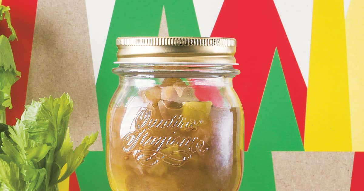 Recette De Ketchup Vert De Grand Maman Zeste