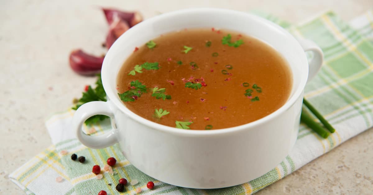 Recette Bouillon d