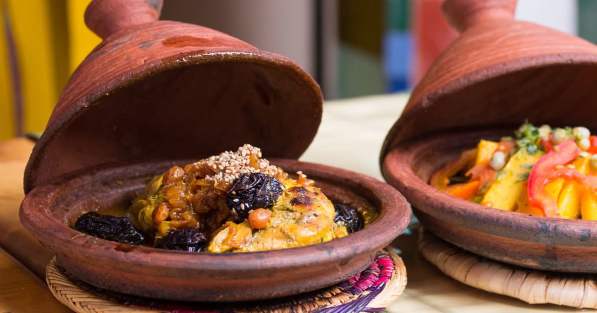 Tajine d'agneau au citron confit et à l'abricot Glouton