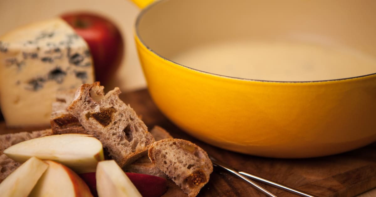 Recette Fondue au fromage bleu Glouton