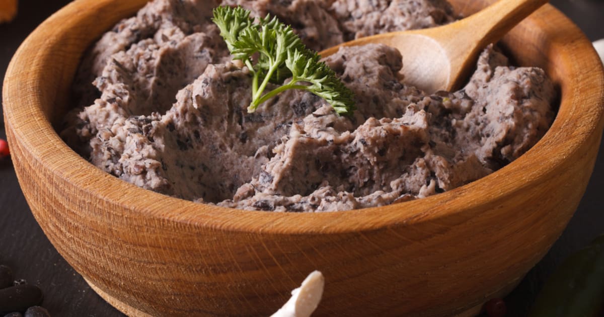 Purée de haricots noirs Glouton