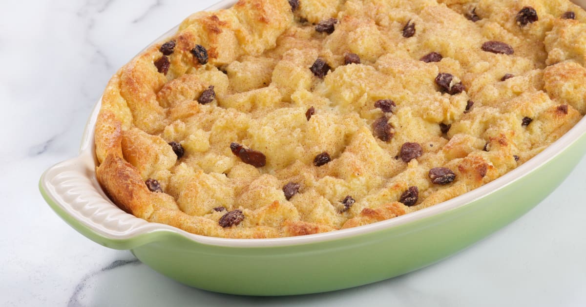 Recette Pouding au pain classique Glouton