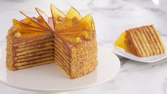 Tarte Dobos classique