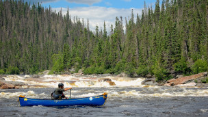 Côte-Nord en canot : Expé de brutes sur la rivière Saint-Jean