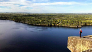 Courte et longue randonnée le long du Lac Kenogami