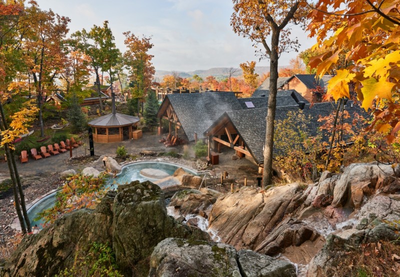 6 Spas Pres Des Sentiers De Randonnee Au Quebec Espaces