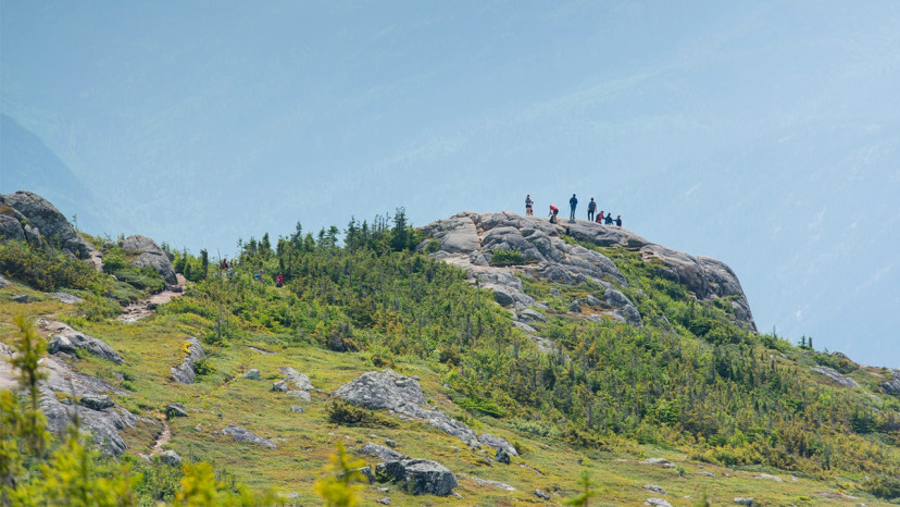 Guided hikes in Sepak National Park in Charlevoix